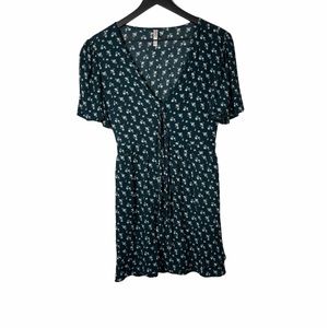 Xhilaration | Blue Floral Flowy Dress